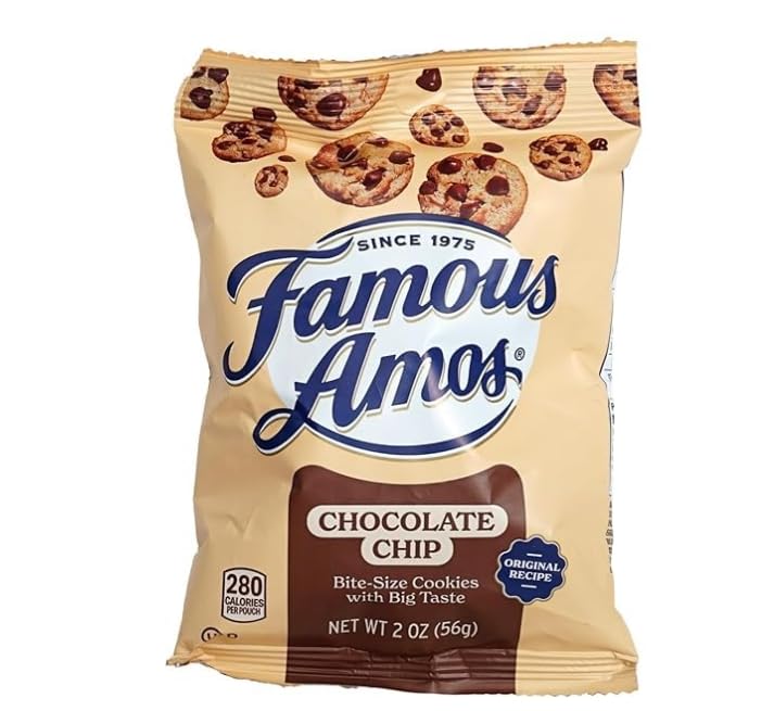 Chocolate Chip Cookies, Bite-Size, 2 oz Individual Bags - (42 - Count)