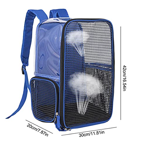 Mochilas transportadoras para cães - Mochila Visual respirável para animais de estimação - Bolsa dob
