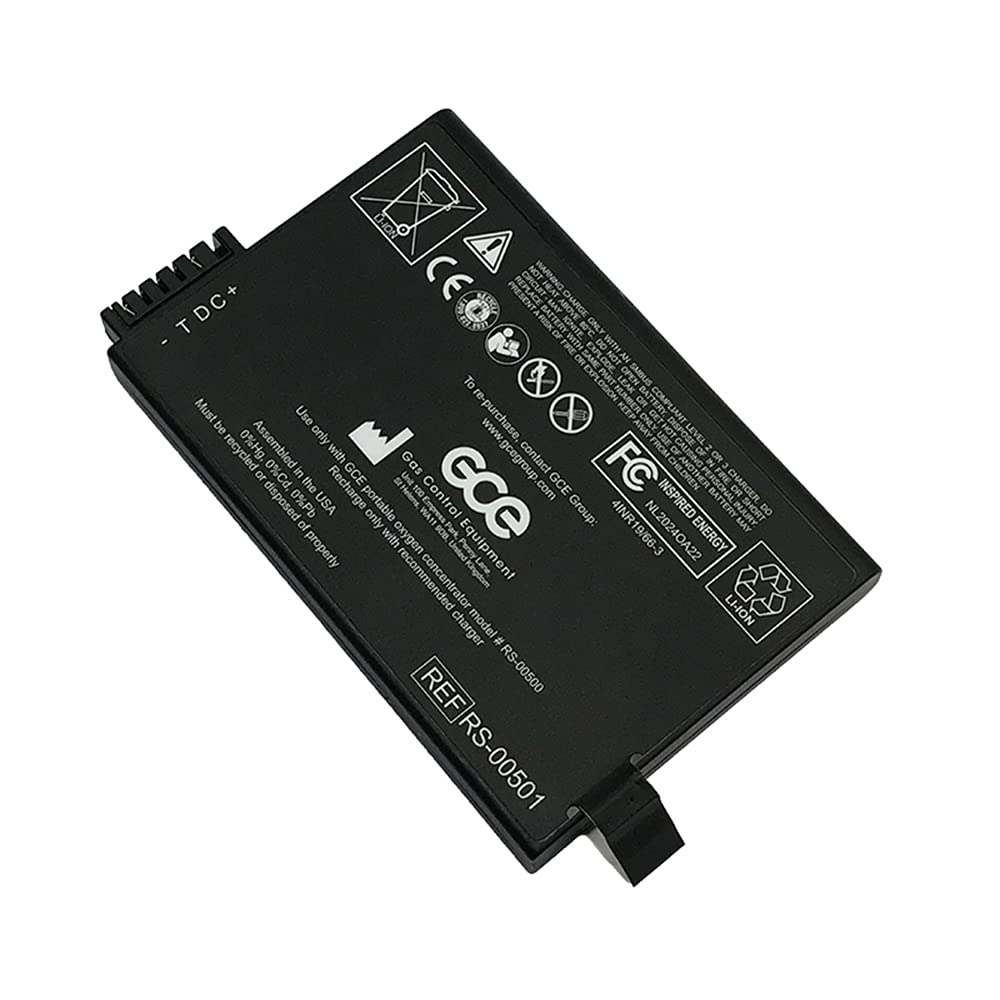 Oryginalny RS‒00501 RS‒00500 Do Urządzeń Kontroli Gazu Przenośnych Koncentratorów Tlenu 4INR1966-3 14.4V 6.6Ah 97Wh Bateria Litowo-Jonowy SIEMA