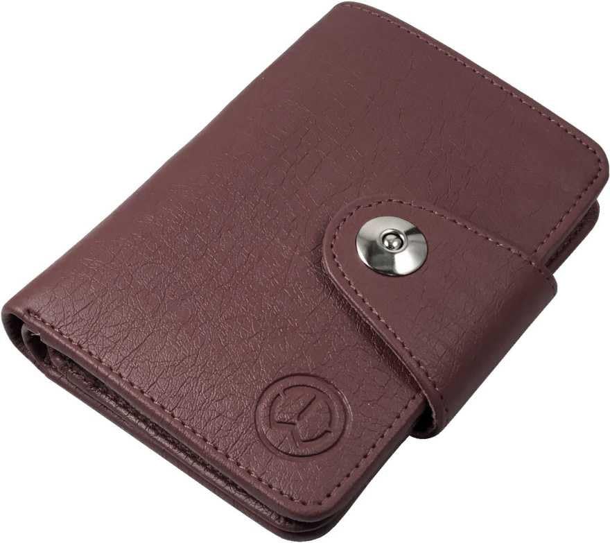 Men Brown Artificial Leather Card Holder (8 Card Slots) (TnW-Big-Wallet-Brown01_1)-image-18