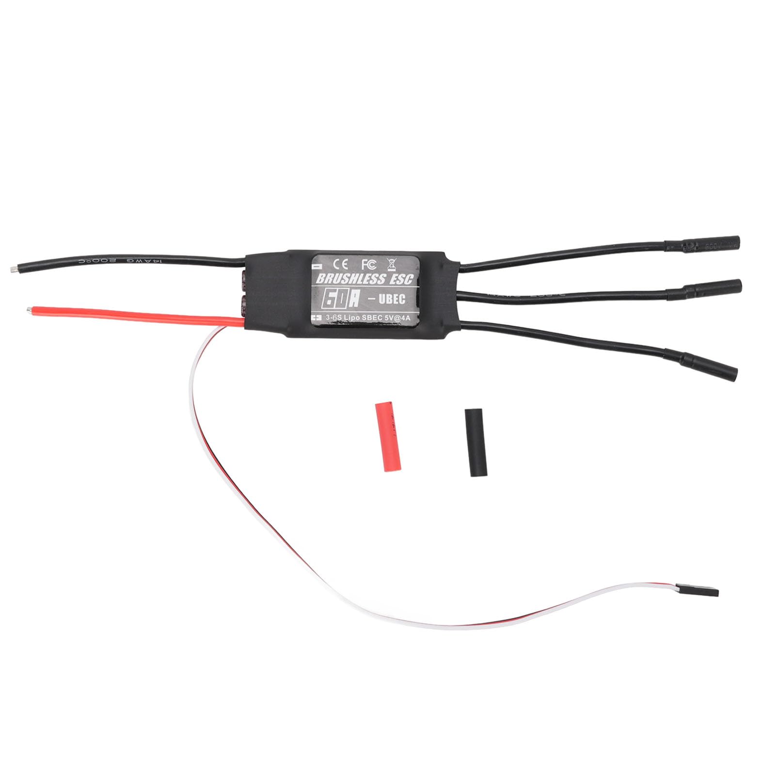 Controlador de velocidad RC 60A con tarjeta para programar modos de arranque LiPo 7