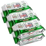Mr. OXY Maxima Allzweck-Reinigungstücher Streifenfrei, Fettlösend, Schnell Trocknend, Duft nach Weißer Seife – Mit Weißem Essig & Natron – Ohne Nachspülen, Einfache Reinigung (Pack of 6)
