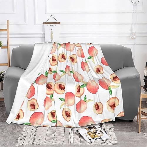 Couverture en flanelle rose pour lit bureau et canapé cocooning