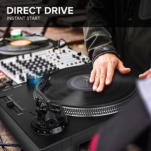 Buy Gemini Sound TT4000 Professional DirectDrive DJ Turntable, High