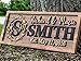 Personalized Couple Sign | Custom Wedding Gift | Last Name Sign | Established Sign Family Name Signs Custom Wood Sign Carved Wood Sign 3D Hearts 5 Year Anniversary