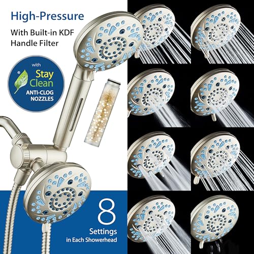 Cabezal de Ducha Dual AquaCare Alta Presión 6 Modos miniatura 4