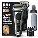 Braun Series 9 PRO+ Electric Shaver, Shaving Kit with 5 Pro Shave Elements and ProComfort Head, SmartCare Center