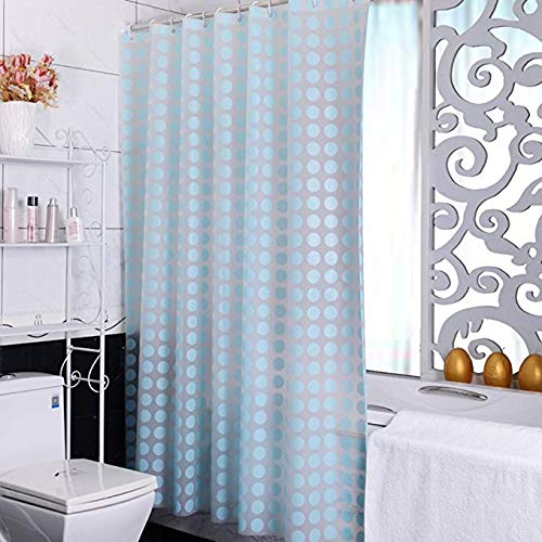 Rideau de douche PEVA anti-moisissure 200x180 cm pour un espace bain propre et élégant