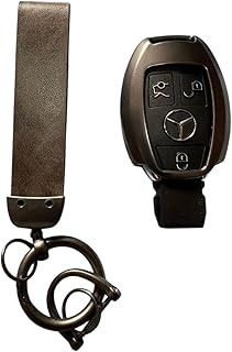 غطاء مفاتيح معدني بسلسلة مفاتيح