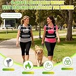 Adjustable Weighted Vest for Women, 6-12lb U-Shaped Weight Vest with 6 Iron Sand Bags & Adjustable Buckle Straps, Rucking Vest with Plus Pockets for Walking, Running and Strength Training - Image 3