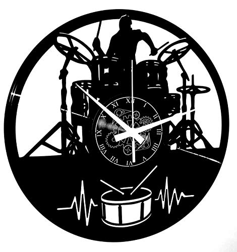 Instant Karma Clocks Orologio in Vinile da Parete Idea Regalo Vintage...