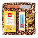 Hickory Farms Snack & Sweet Gift Box | Small Gift Box | Cheese Sampler | Gourmet Food Gift Basket Perfect For Family, Birthday, Sympathy, Congratulations Gifts, Retirement, Thinking of You, Business and Corporate Gifts