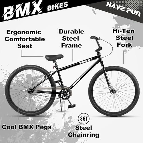 20 24 26 Inch BMX Race Bike Trident Bicycles Beginner-Level