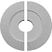 Ekena Millwork CM16AD2 16 1/8"OD x 3 5/8"ID x 1"P Adonis Ceiling Medallion, Fits Canopies up to 10-1/4", 2 Piece