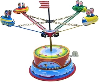 BCOATH 1 Peça Brinquedos Mecânicos De Ferro Para Ação De Corda Brinquedos De Corda Para Girar Adereços Brinquedos Mecânicos De Ferro Folha De Ferro Brinquedos Mecânicos