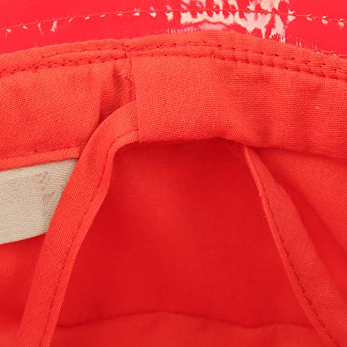 C.c Rain Waterproof Bucket Boonie Bush Fisherman Hiking Wide Brim Cap Hat Red #TOP4