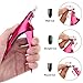 Yaomiao 3 Pieces False Nail Clipper Acrylic Nail Tips Cutter Rustproof Stainless Steel Fingernail Trimmer Manicure Tool for Salon Beauty Artificial Fake Tips Blade Clip Tool(Rose Red, Purple, Black)