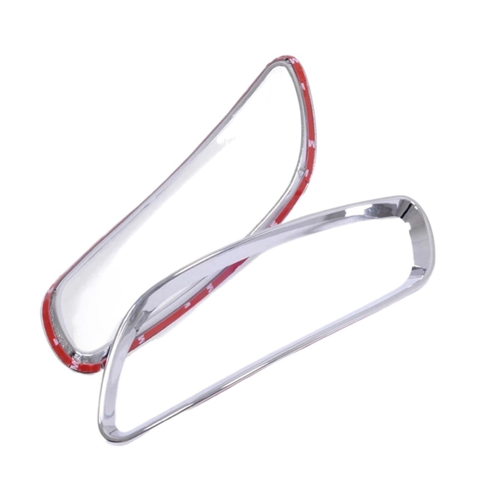 Rear Bumper Fog Light Lamp Cover Trim, Fit For Hyundai, Santa Fe 2010-2012 Chrome Tail Foglight Bezel Trims Car Accessories Osłona tylnego światła