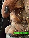 nails latex barrier  Halloween Witch Nose and Chin: Notebook Journal Large Lined Paper Book For Kids Adults Women Teens