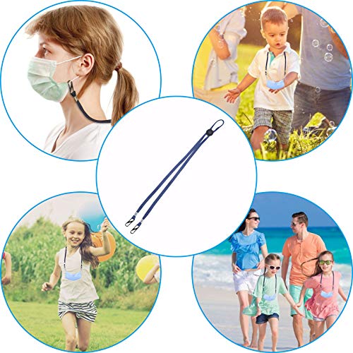 Verstelbare koord, 10 stuks - nekkoord, maskerbanden, maskerband, mondbescherming, nekkoord voor gezichtsbescherming en veiligheidsbril, om langdurig te dragen - Image 7