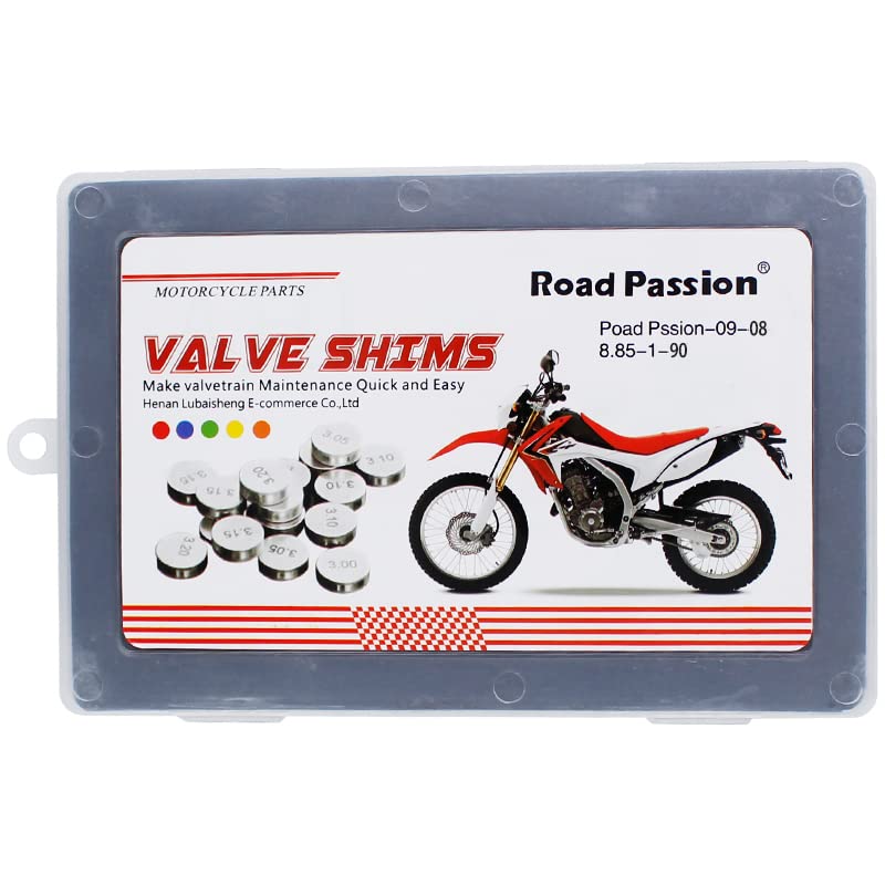 Kit Pastiglie Valvola Road Passion 8.85mm - 90 Pezzi Per Motociclette KTM E Husqvarna - Foto 8