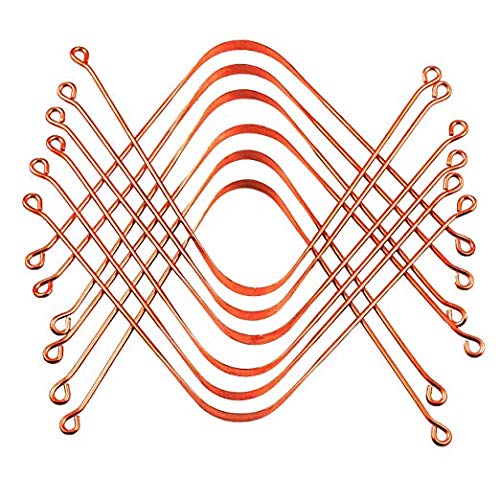 Pure koperen tongreinigers, set van 12