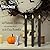 AFINETH Black Flameless Taper Candles with Remote, 9.6" Halloween Battery Operated Candles 3D Wick, 3 Pack Real Wax Led Candles Flickering Electric Candles for Halloween, Home, Wedding, Party Decor