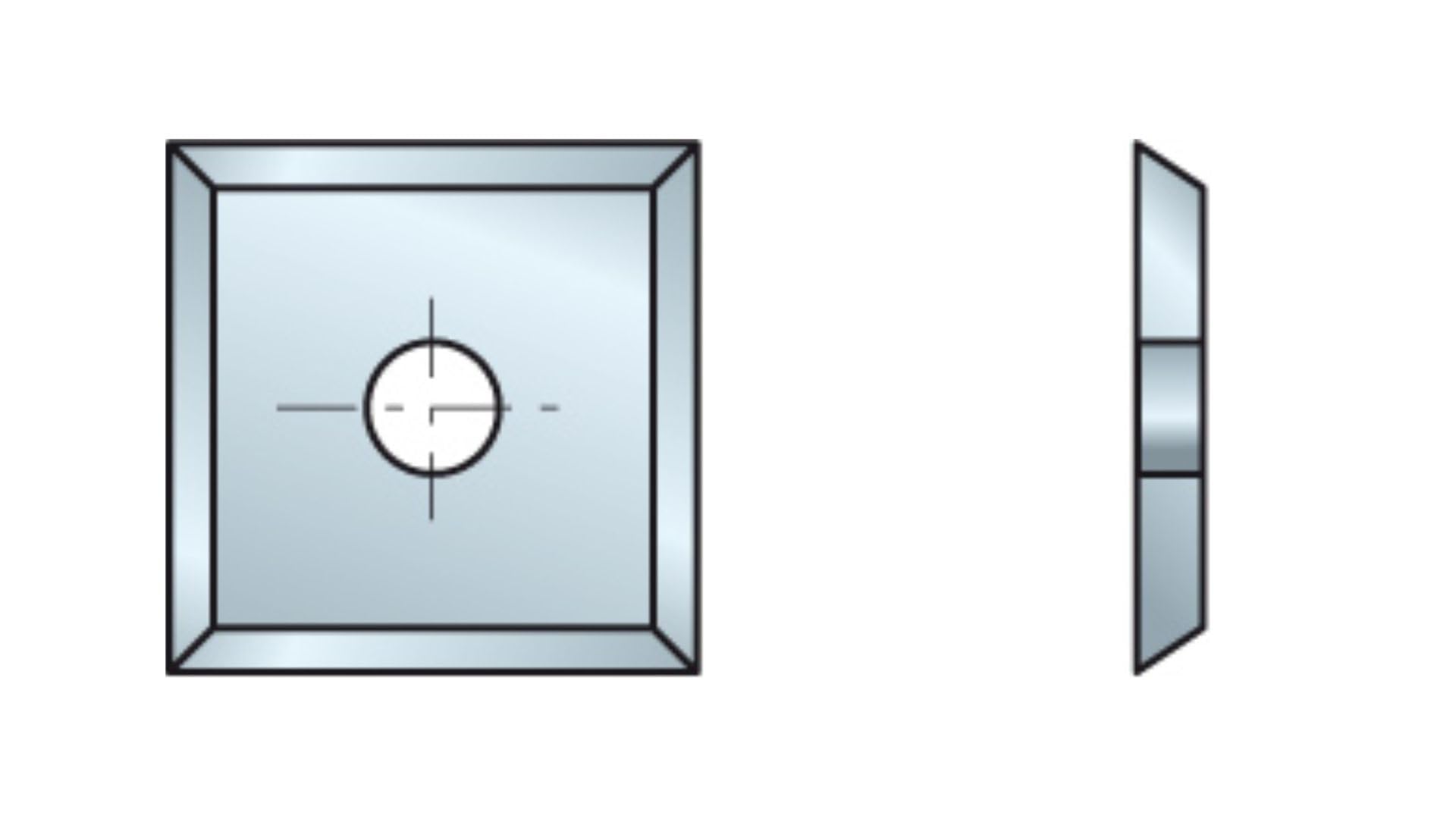 Plaquette 35° 12x12x1,​5 - F03FH02903 -​CG08MBA310