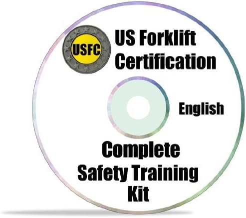 #1 Forklift Certification Kit - to Certify an Unlimited Number of Operators - Get The Train-The-Trainer Course Free - A $95 Value