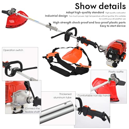 La mejor comparación de Cortasetos de gasolina potentes más recomendados. 11 Imagen adicional