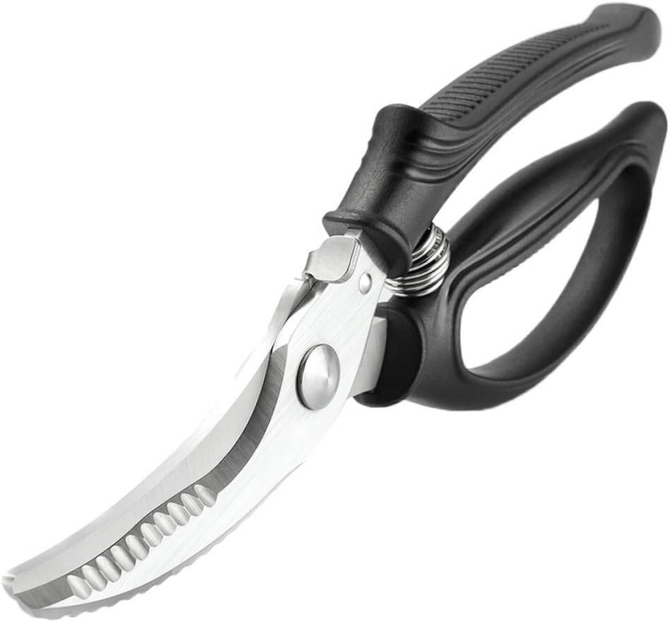 Kitchen Bone Scissors Poultry Food Shears Heavy Duty Scissors for Cutting Chicken Fish Bone Vegetables