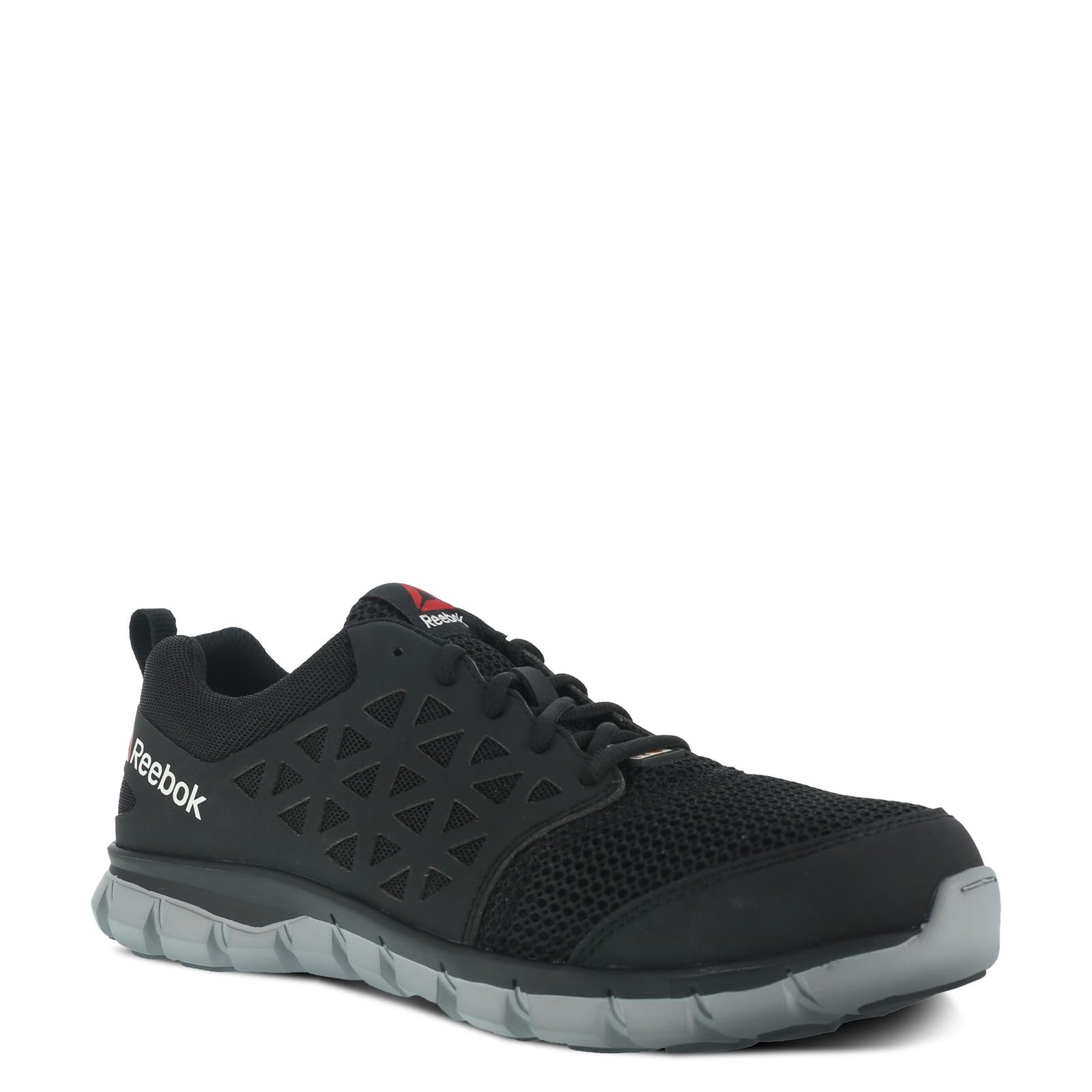 Reebok mens Sublite Cushion Work IB4041 Industrial Shoe, Black, 14 Wide US