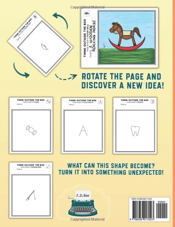 The Creative Challenge of Shapes for Kids: Think Outside the Box Drawing Activity Book for children and Family. Vol.1- Turn Simple Shapes into Amazing ... (Drawing and Coloring Books) image 3