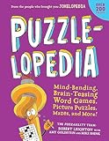 Puzzlelopedia: Mind-Bending, Brain-Teasing Word Games, Picture Puzzles, Mazes, and More! (Kids Activity Book)