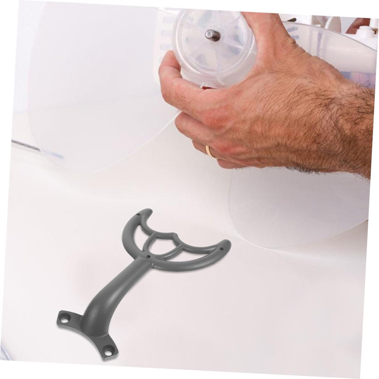 5pcs Replacement Ceiling Fan Arms Alloy Blade Support for Easy Installation Enhanced Stability and Ceiling Fans
