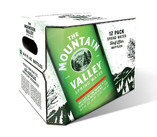 Comparison: Best Water In Glass 10 THE MOUNTAIN VALLEY NATURAL PURE FINE 500 ML Glass Spring Water