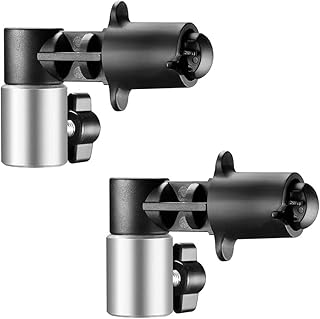 Selens 2 PCS Photography Studio Reflector Holder Clip Backdrop Holder Clamp with 5/8" Stud for Photostudio Light Stand Adapter, Lighting Disc Holding Mountable Clip