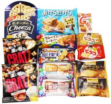 Amazon グリコ 小袋お菓子 お試しセットa 9種全13コ入り グリコ スイーツ スナック菓子 通販