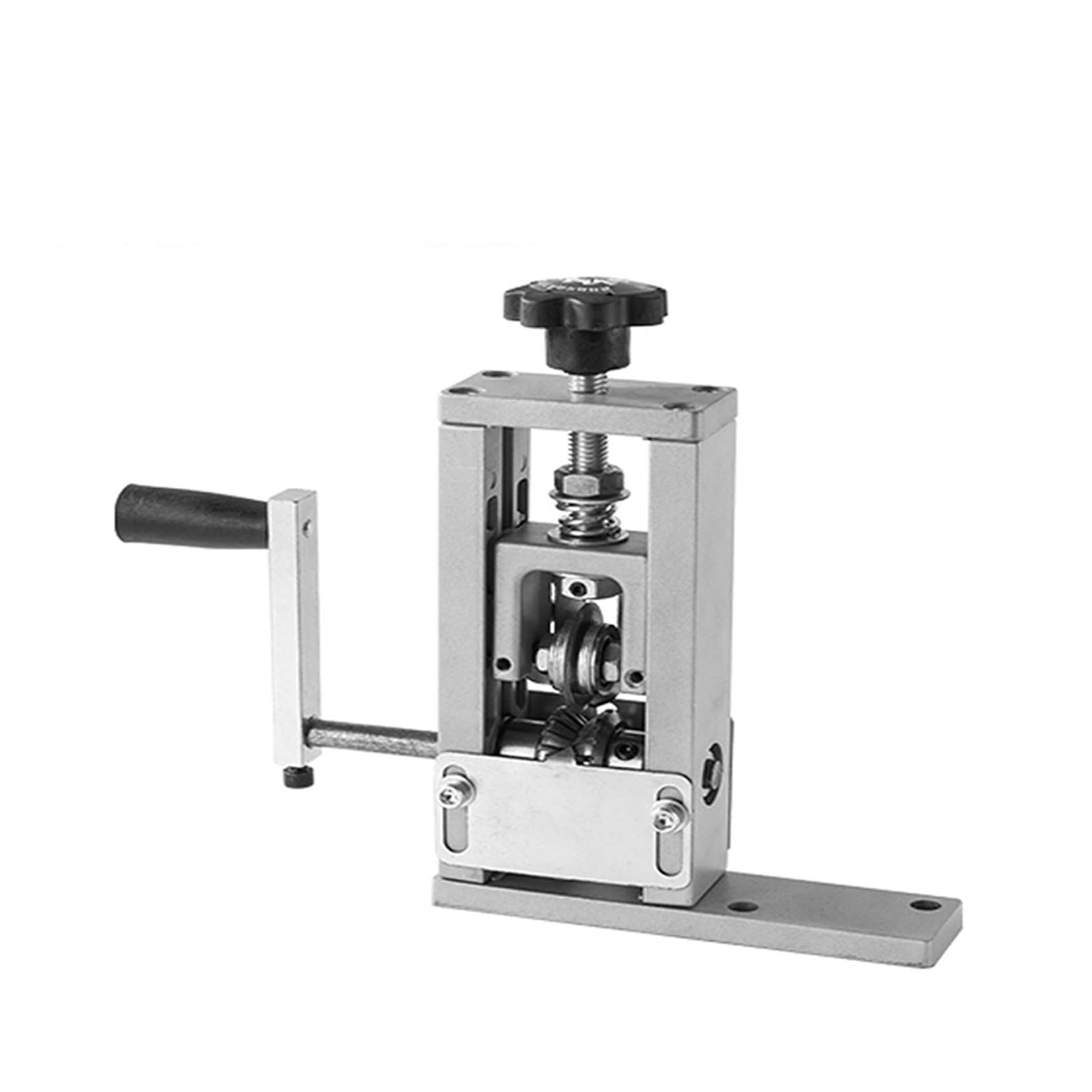 Spellafili, Spellafili manuale Strumento spelafili cavo 1-25mm Pelapatate elettrico Uso supporto manovella(Aluminum alloy)