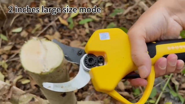 Forbici Potatura Elettriche A Batteria – Con 2 Batterie Da 2Ah, Taglio Fino A 35 Mm, Motore Brushless, Per Giardino E Frutteto