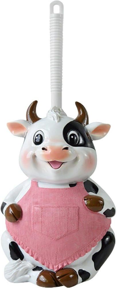 Toilet Brush With Ventilated Drying Holder, Flexible Toilet Bowl Brush Head With Bristles, Compact Size Toilet Brush With Holder For Storage Organization