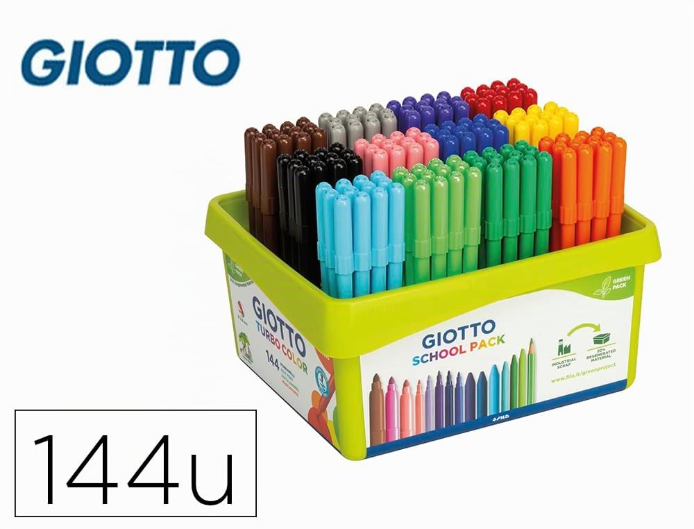 GIOTTO 523800 – Filzstifte mit 144 Stück