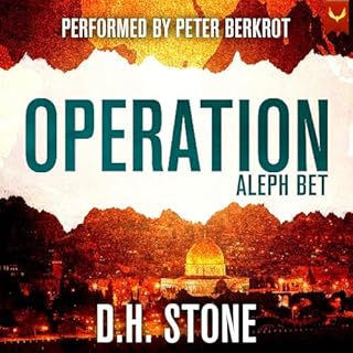 Operation Aleph Bet Audiolibro Por D.H. Stone arte de portada