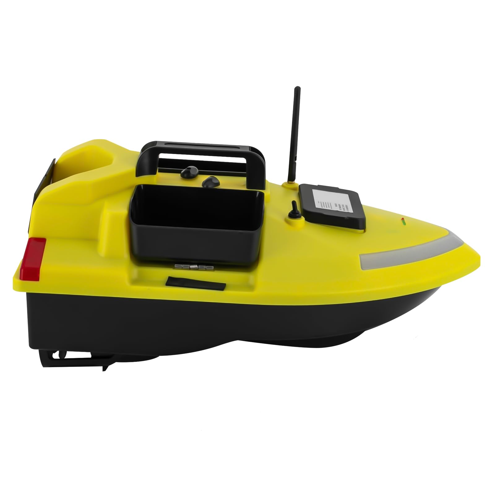 Inszxight RC Fishing Bait Boat, Long-Distance Control Surf Fishing Bait Boat, 4.4LBS Loading Capacity with Dual 12000mAh Battery for Lake/Ocean