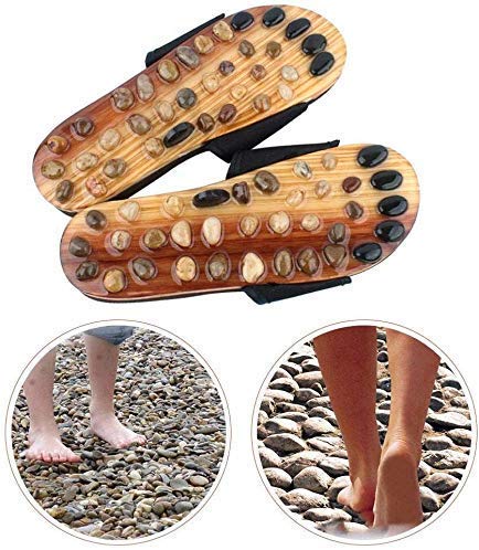 Dhruheer multicolored durable acupressure wooden massage slippers || Leg Foot Massor Slipper (Free Size) for Men and Women Dhruheer multicolored durable acupressure wooden massage slippers || Leg Foot Massor Slipper (Free Size) for Men and Women