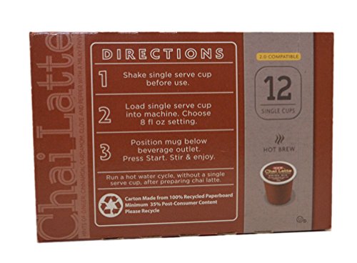 Mezcla para bebida Chai Latte 12 unidades miniatura 3