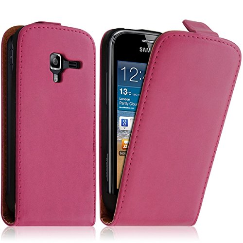 Seluxion - Housse Coque Etui pour Samsung Galaxy Ace 2 Couleur Rose Fushia