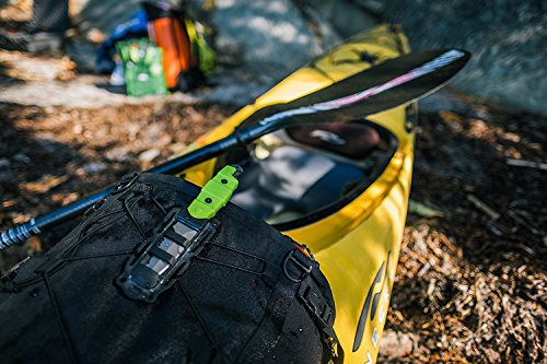 GEAR AID Faca de pá Akua com lâmina serrilhada e bainha de liberação rápida, lâmina de 7,6 cm revest