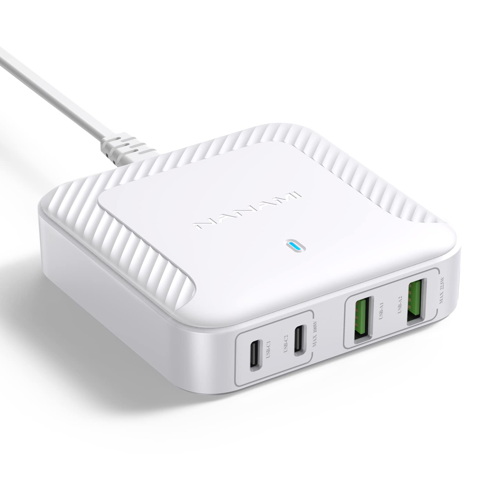 Amazon | NANAMI PD充電器 100W 4ポート (USB-C*2+USB-A*2) - 超急速