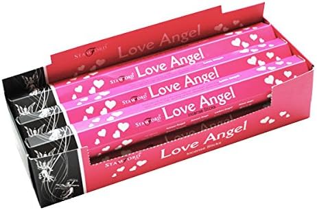 Stamford Pink Range Incense Sticks Box of 6 Packs (90 Sticks) - Love Angel